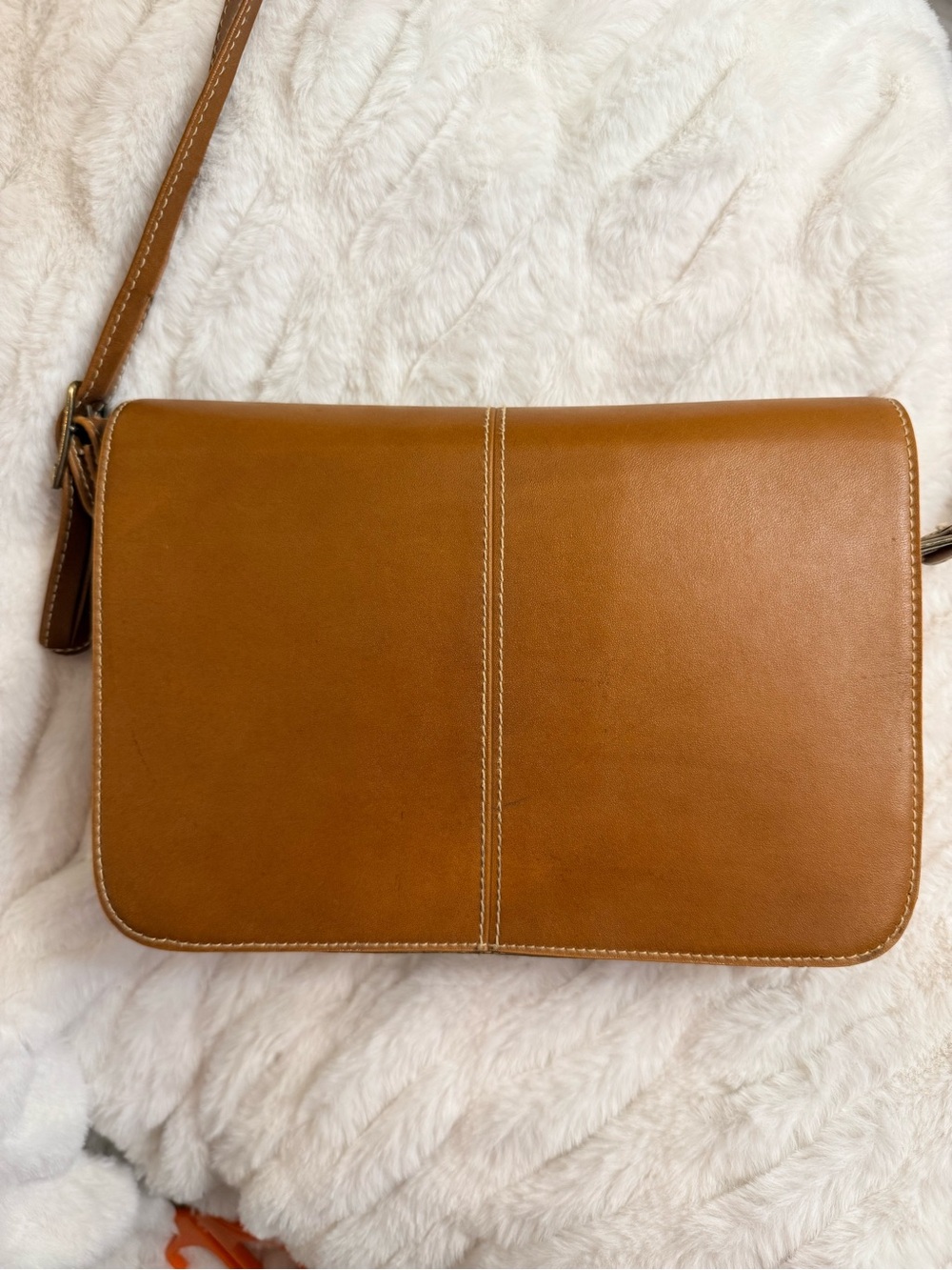 Vintage Capezio Leather Crossbody Bag